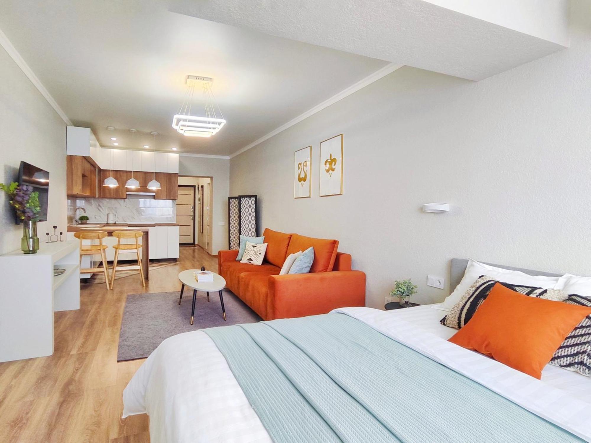 Modern Apartment In Golden Square Ałma Ata Zewnętrze zdjęcie
